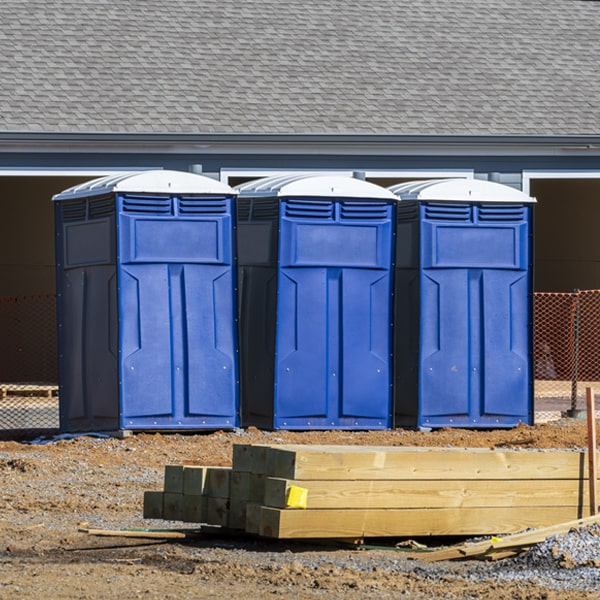 are there any restrictions on where i can place the portable toilets during my rental period in La Grange